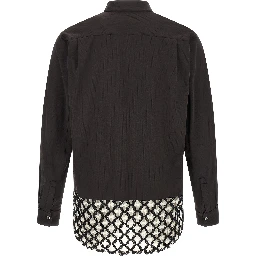 Bicolor Polyester Blouse