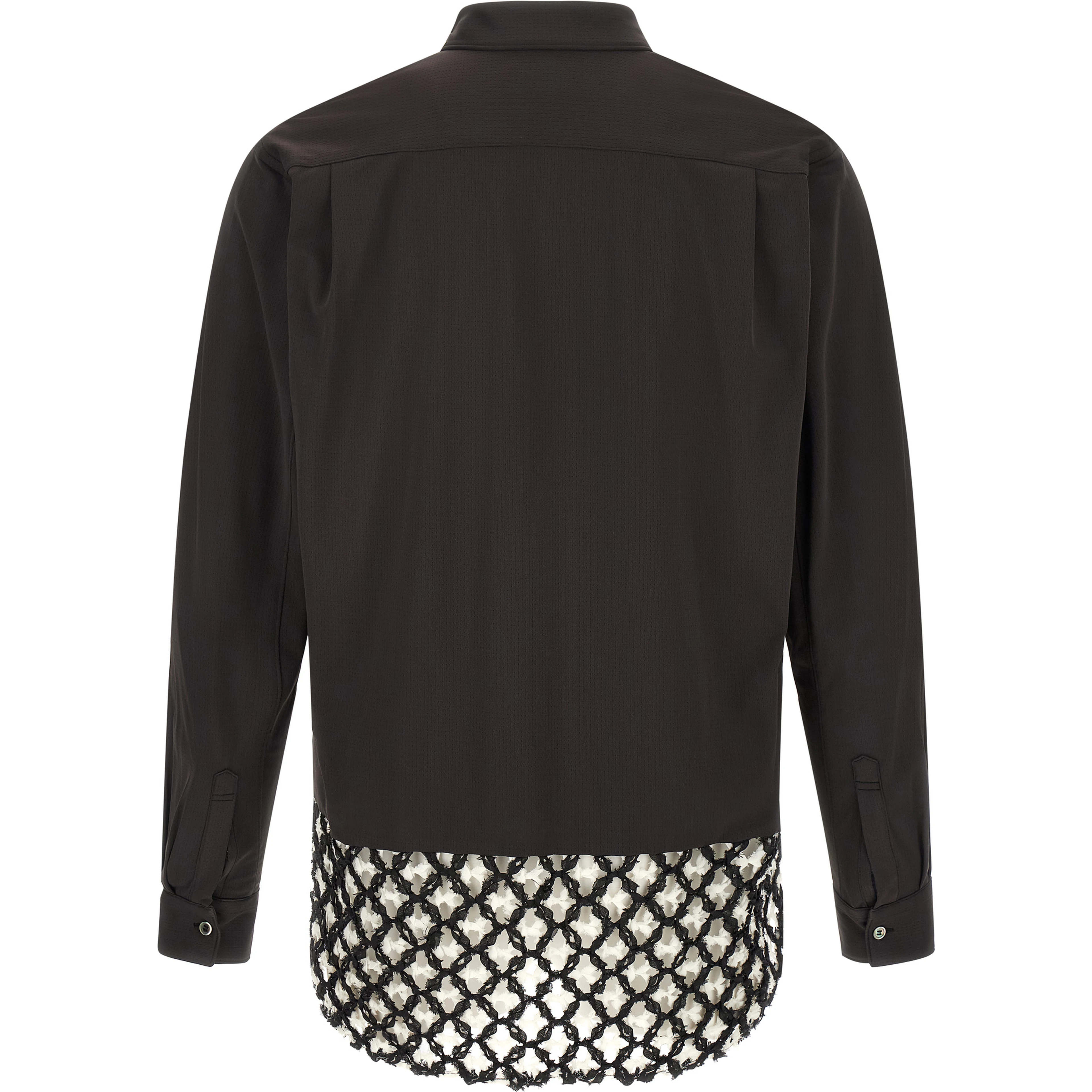 Bicolor Polyester Blouse