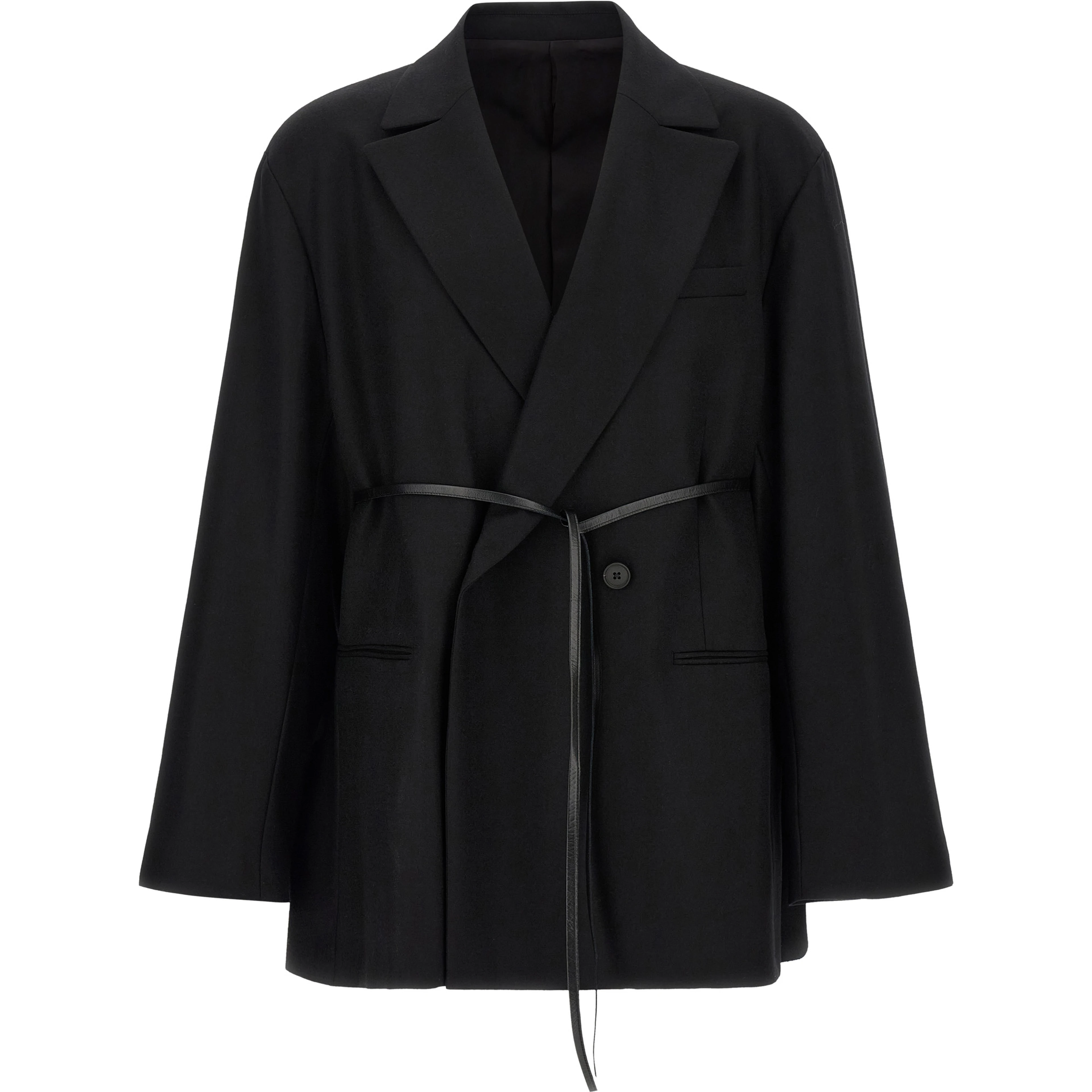 Black Wool Blazer