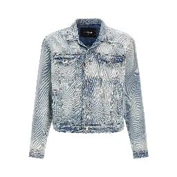 Blue Cotton Denim Jacket