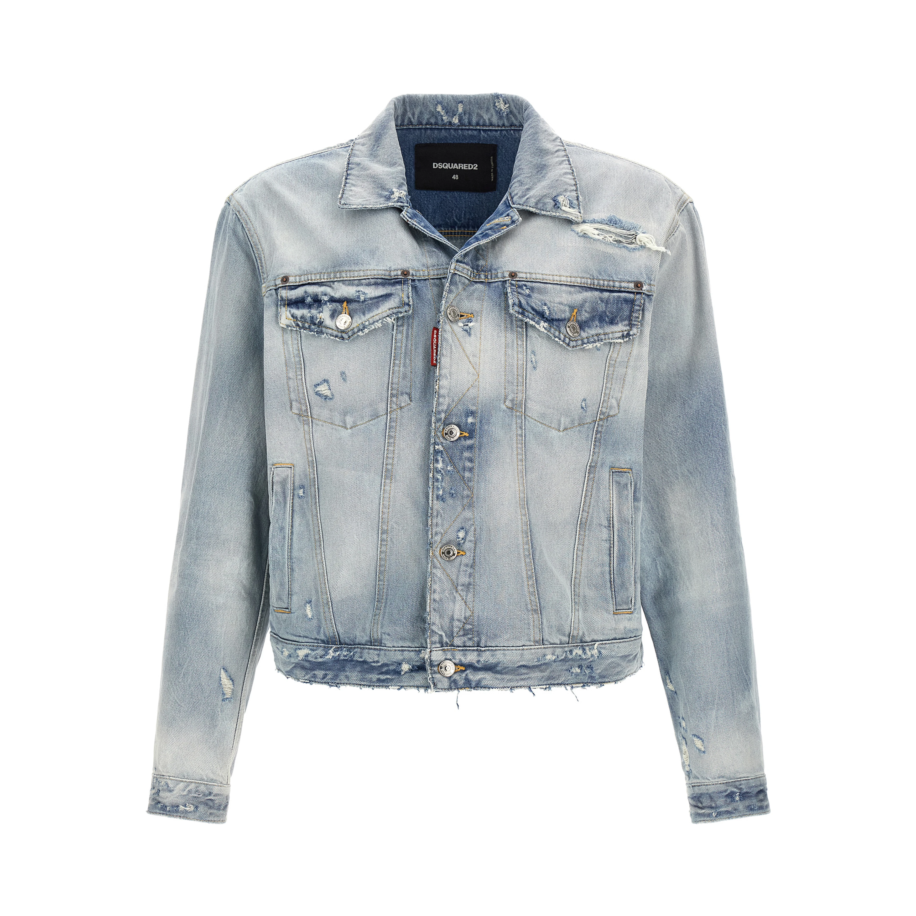 Blue Cotton Denim Jacket
