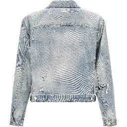 Blue Cotton Denim Jacket