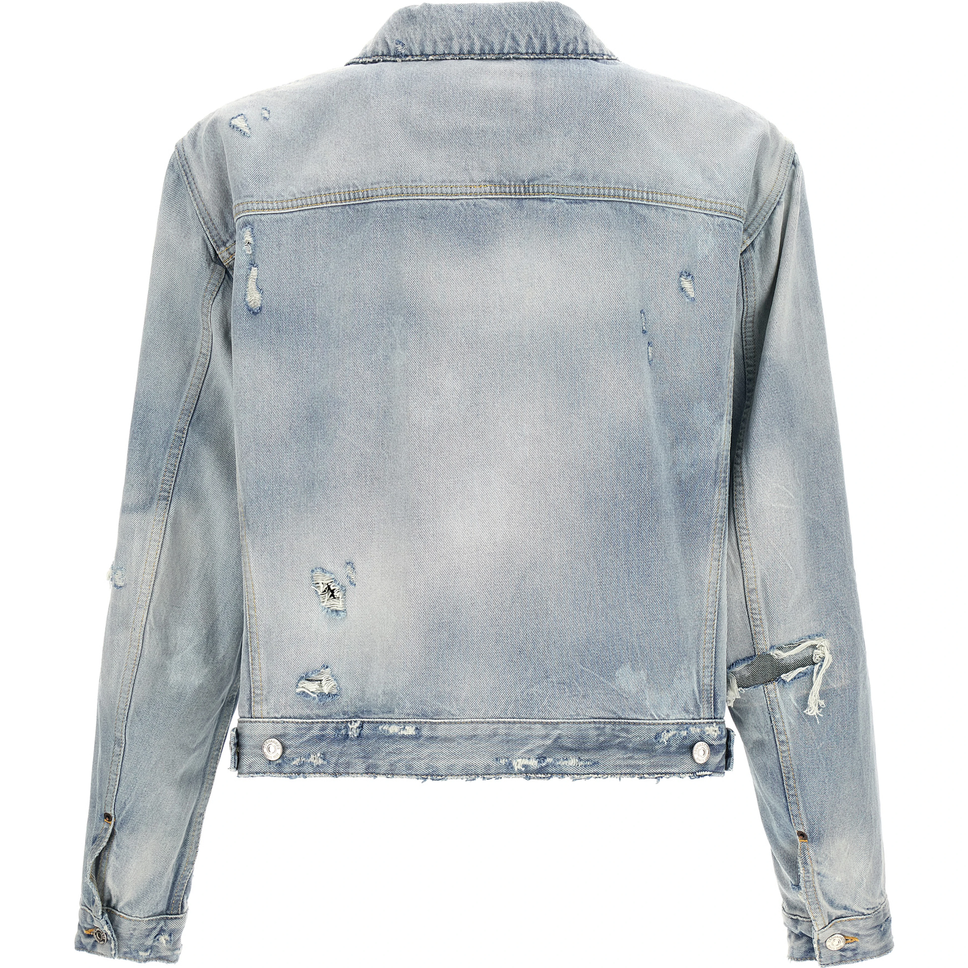 Blue Cotton Denim Jacket