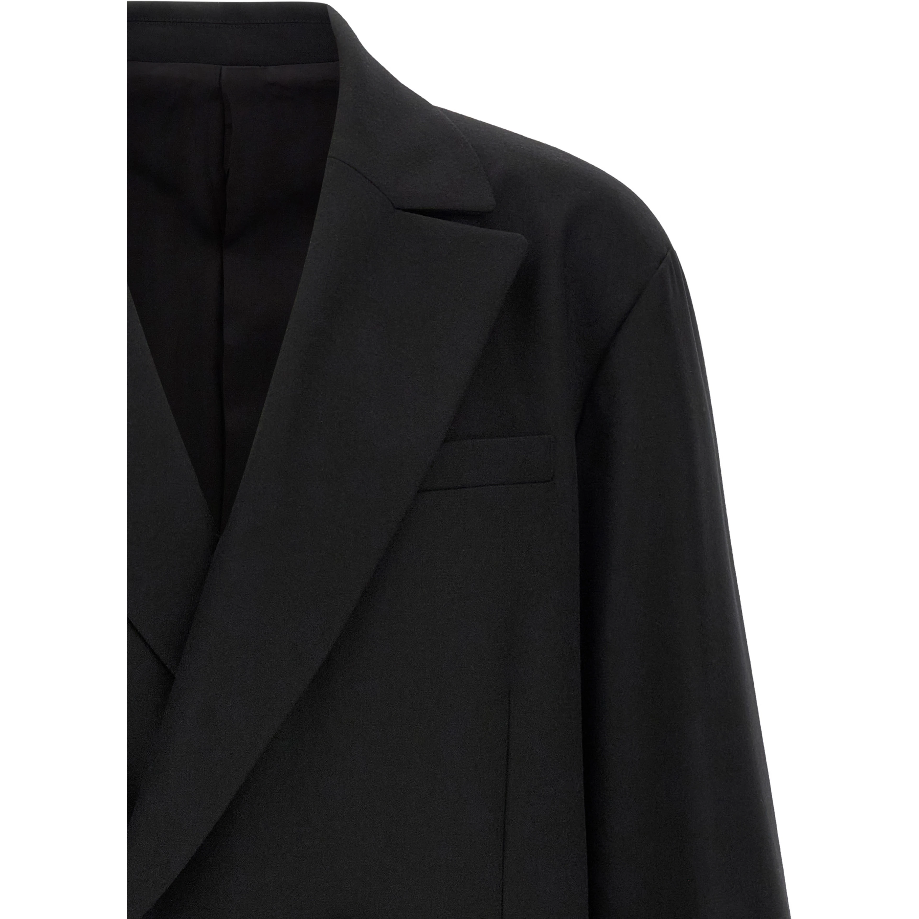 Black Wool Blazer