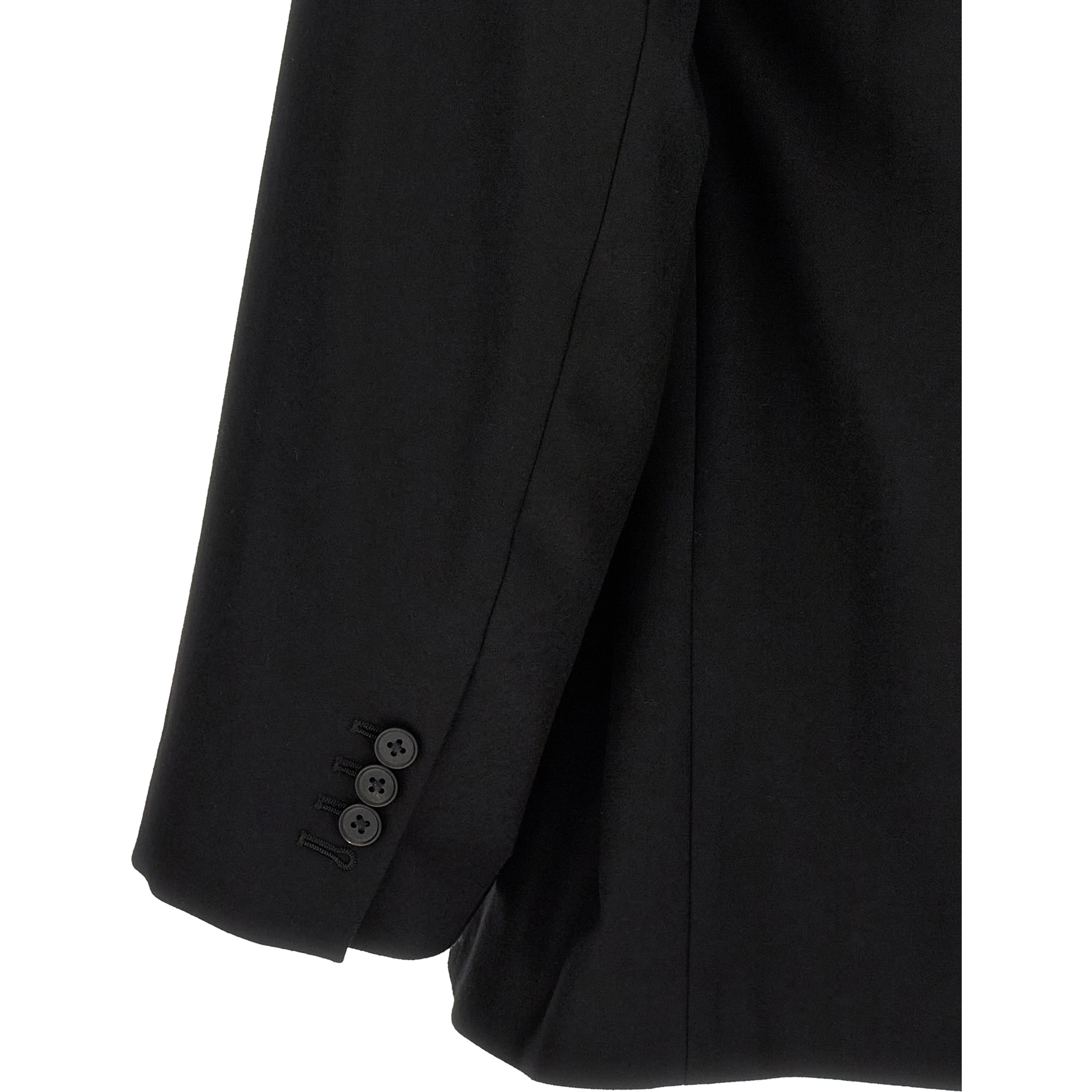 Black Wool Blazer