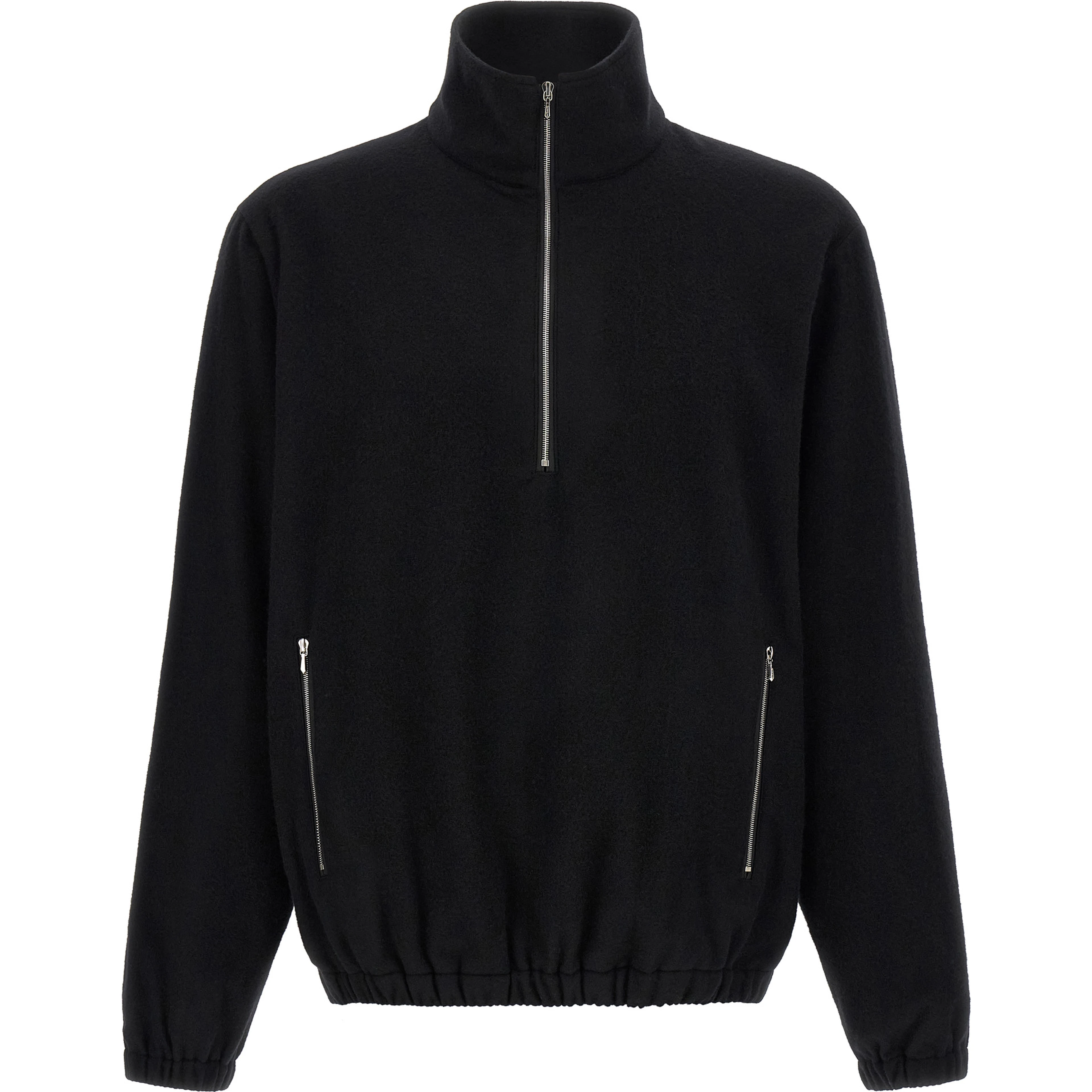 Black Wool Cardigan