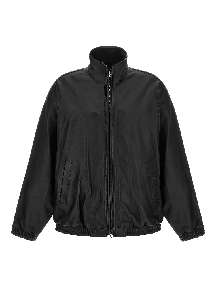 Black Lambskin Leather Jacket