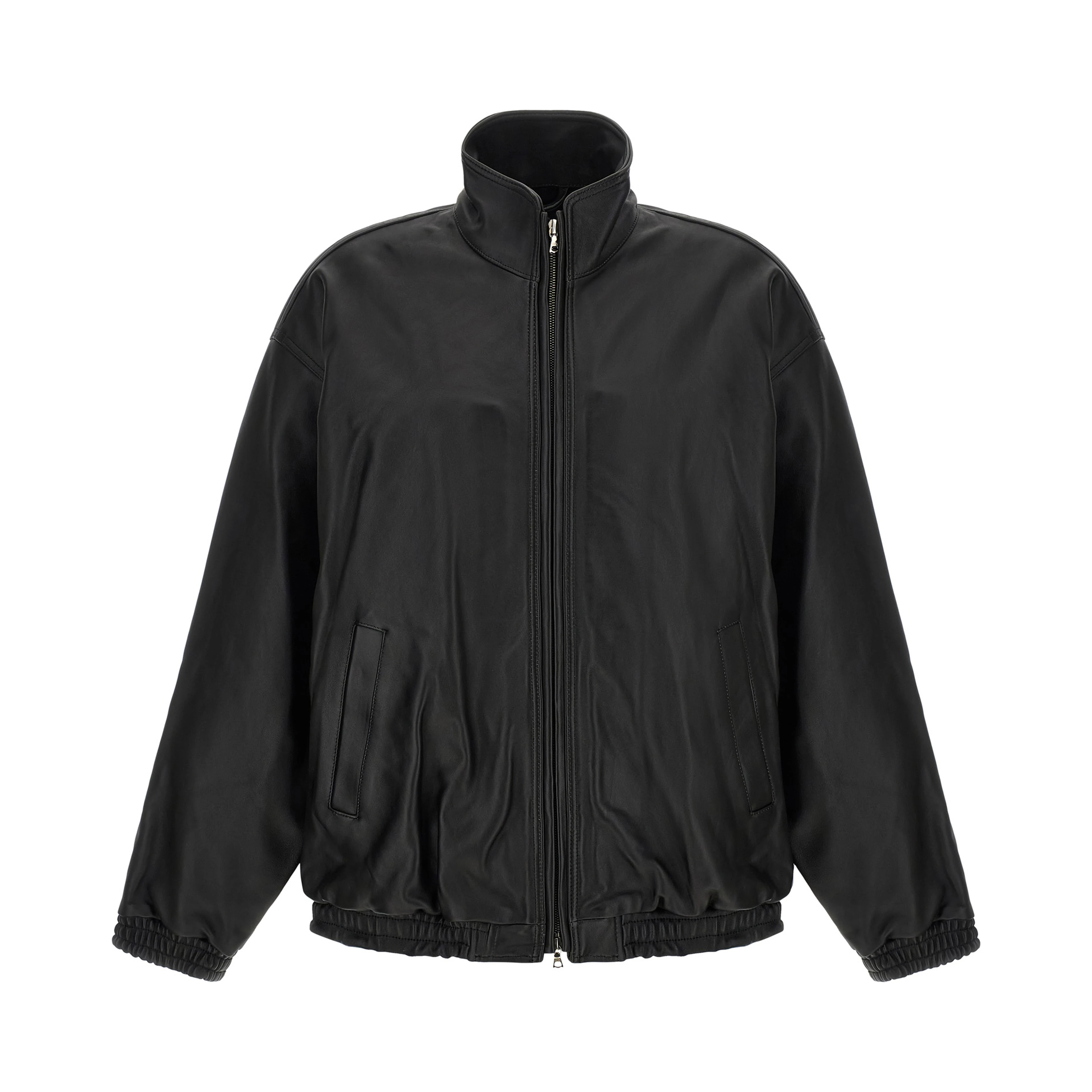 Black Lambskin Leather Jacket