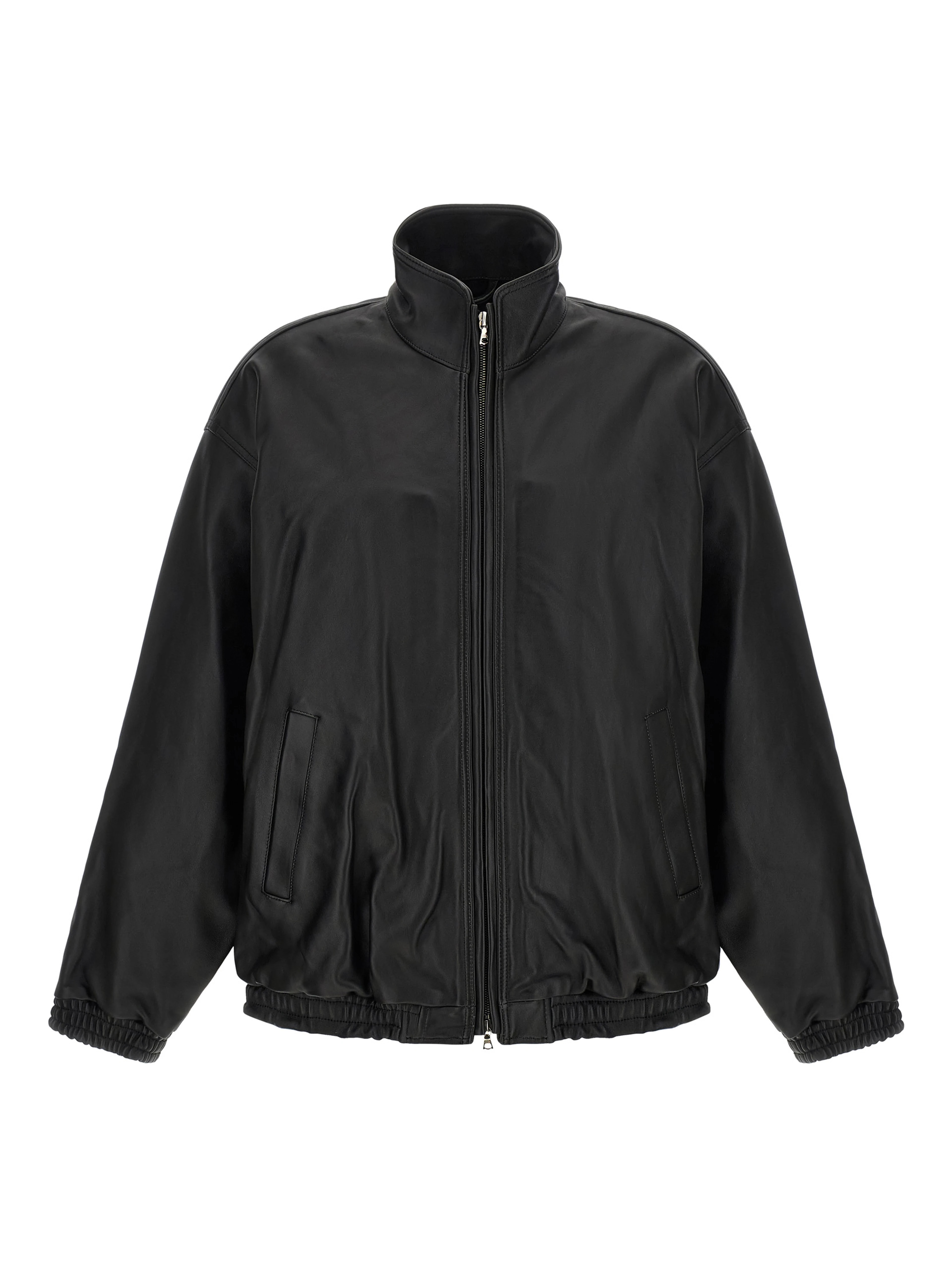 Black Lambskin Leather Jacket