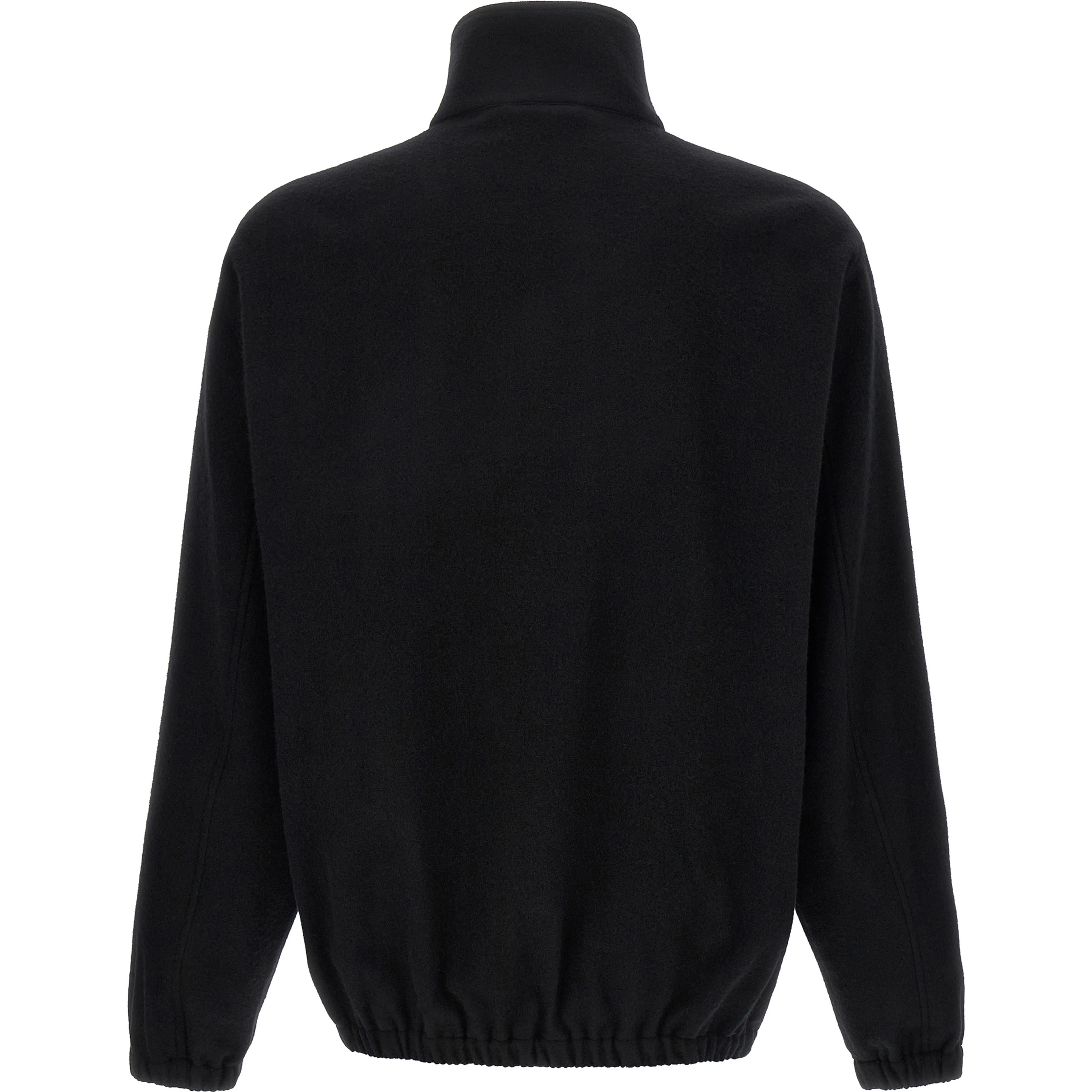 Black Wool Cardigan