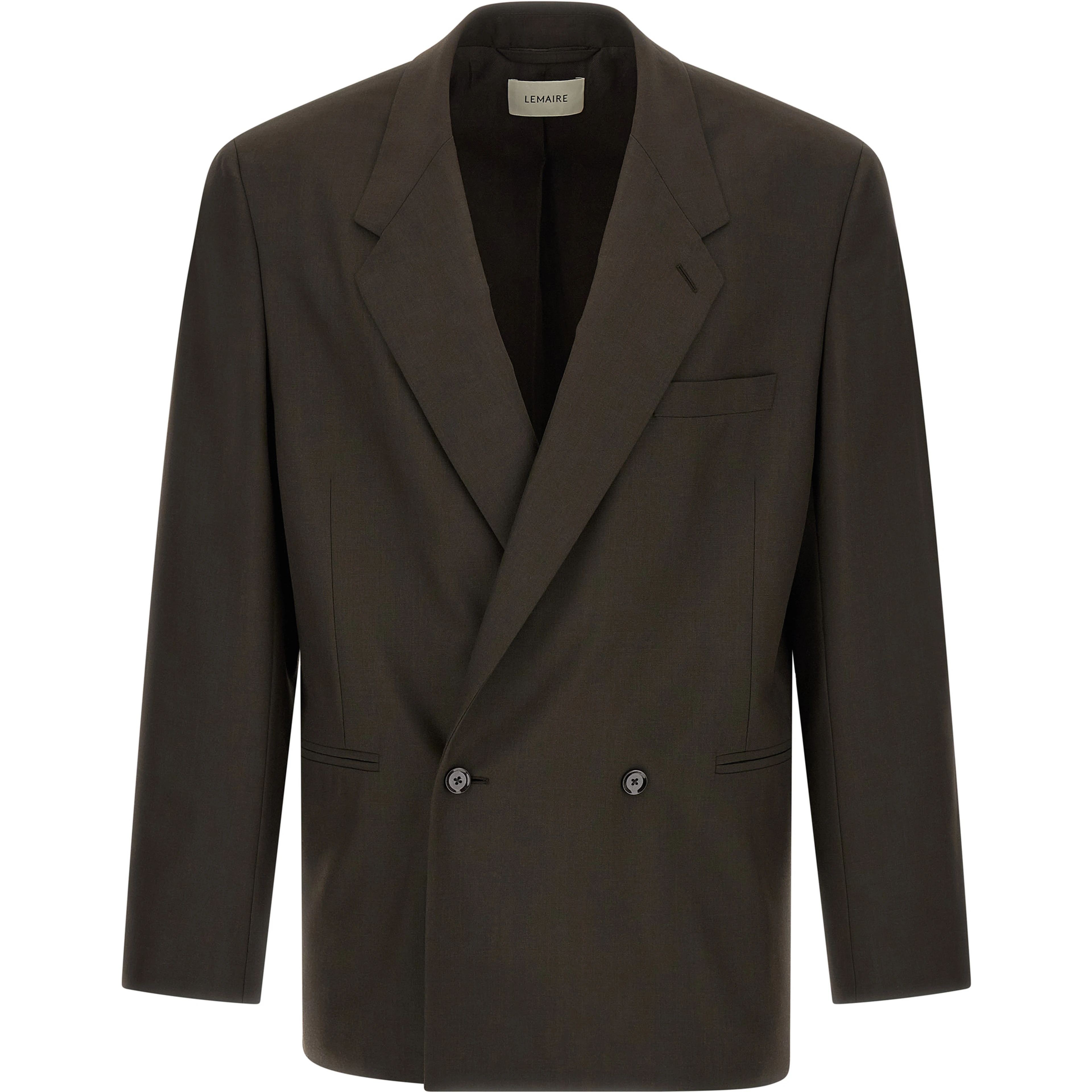Brown Polyester Blazer