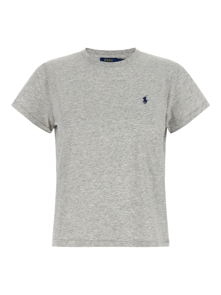 Gray Cotton T-Shirt