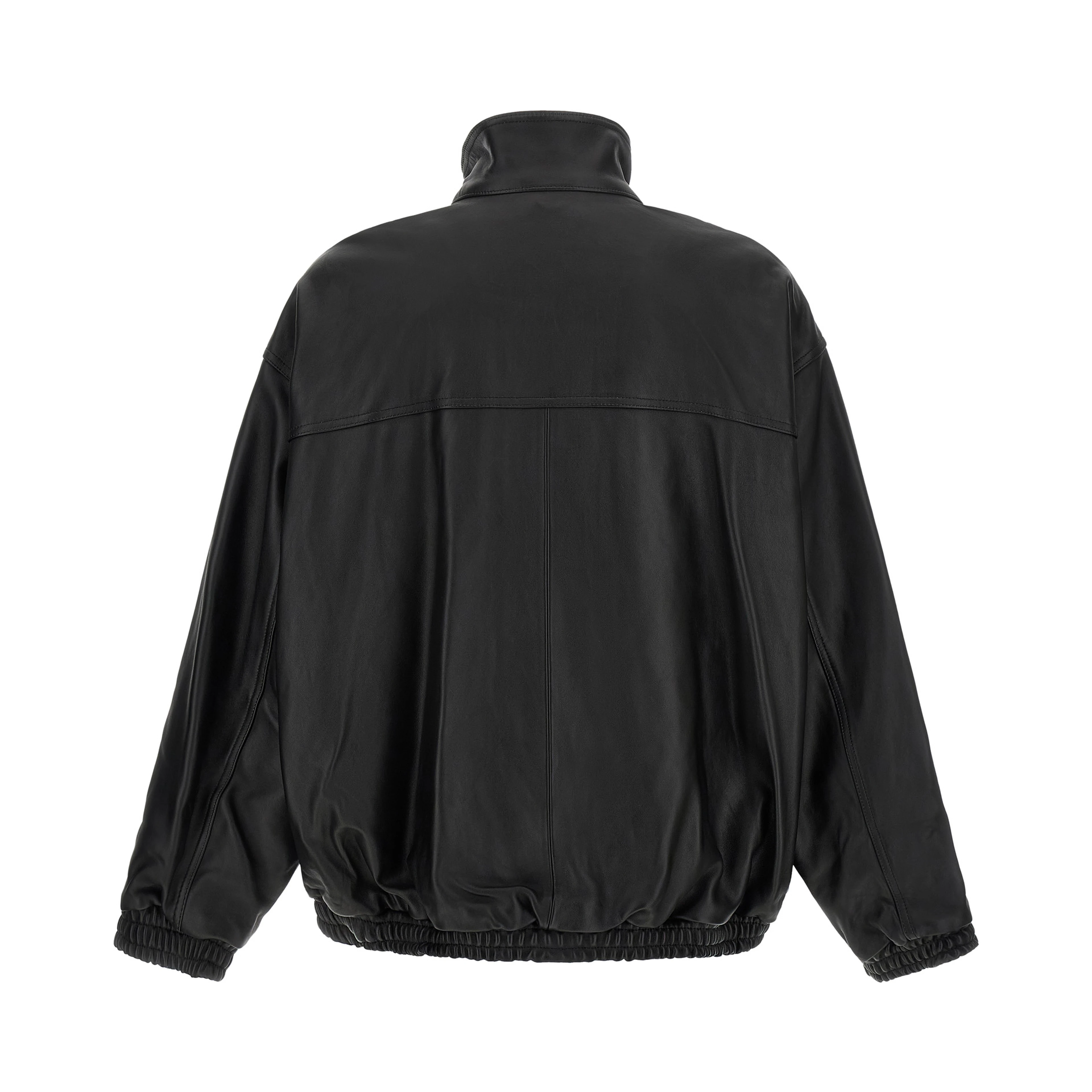 Black Lambskin Leather Jacket