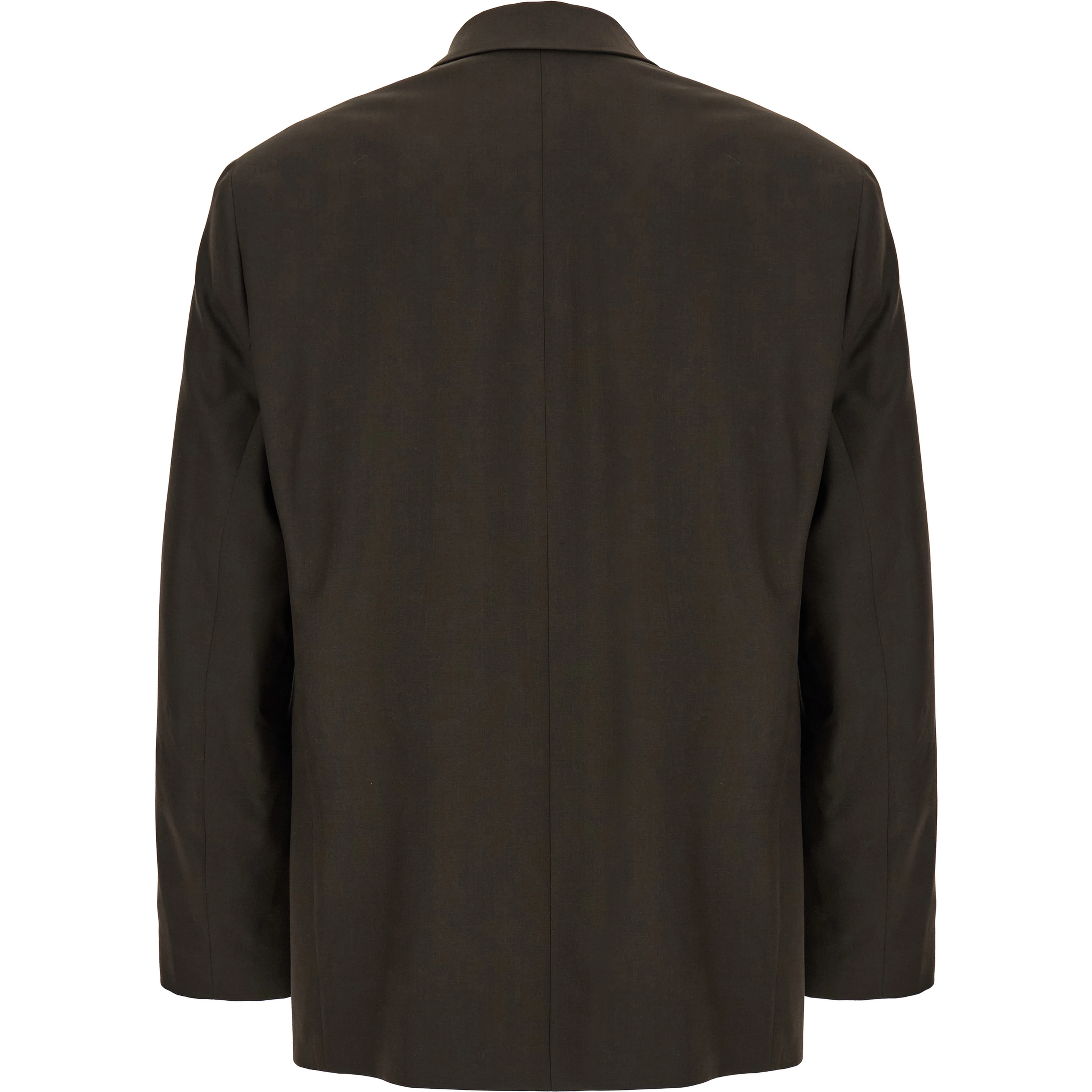 Brown Polyester Blazer