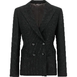 Black Virgin Wool Blazer
