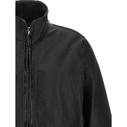 Black Lambskin Leather Jacket