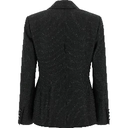 Black Virgin Wool Blazer