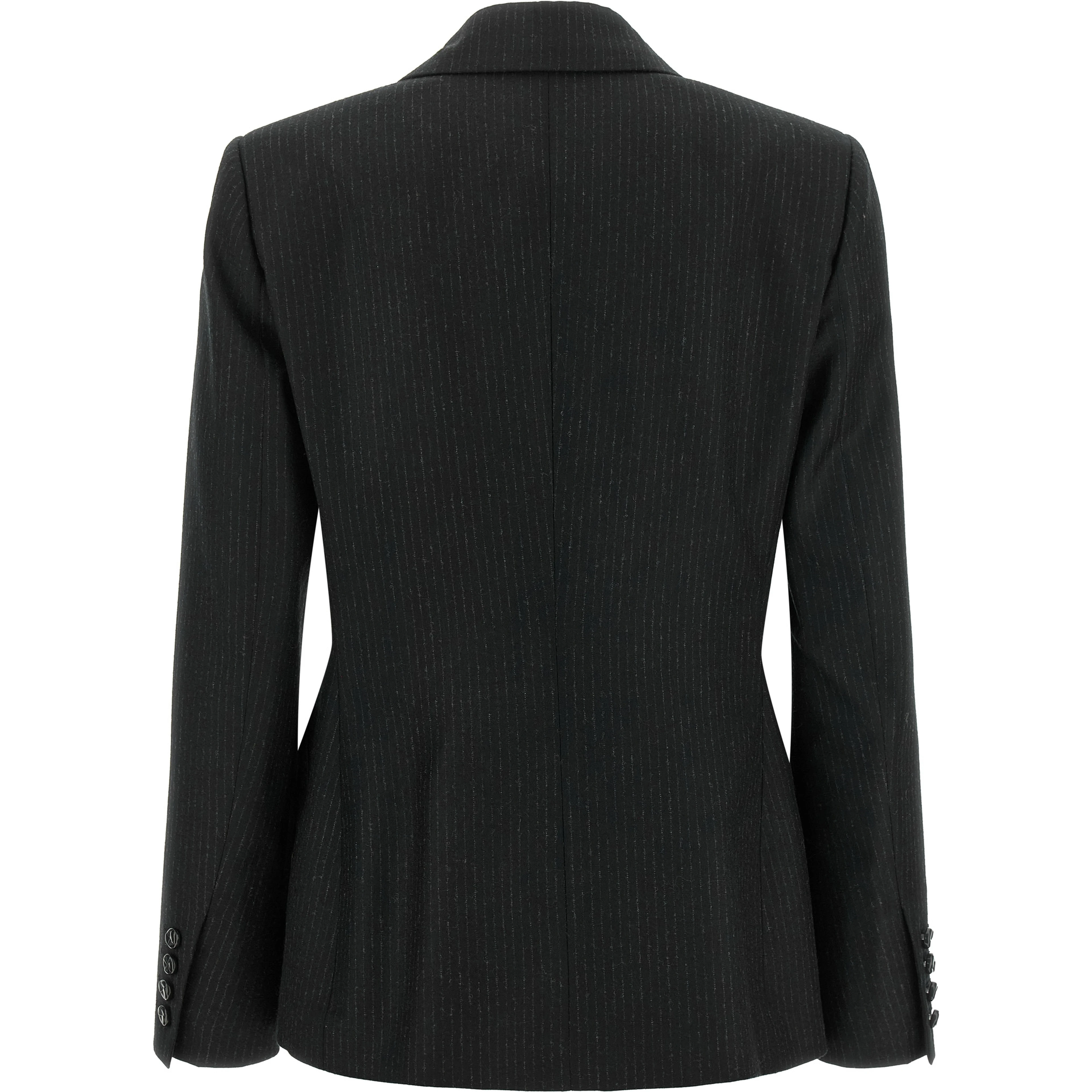 Black Virgin Wool Blazer