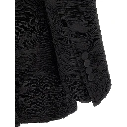 Black Silk Blazer