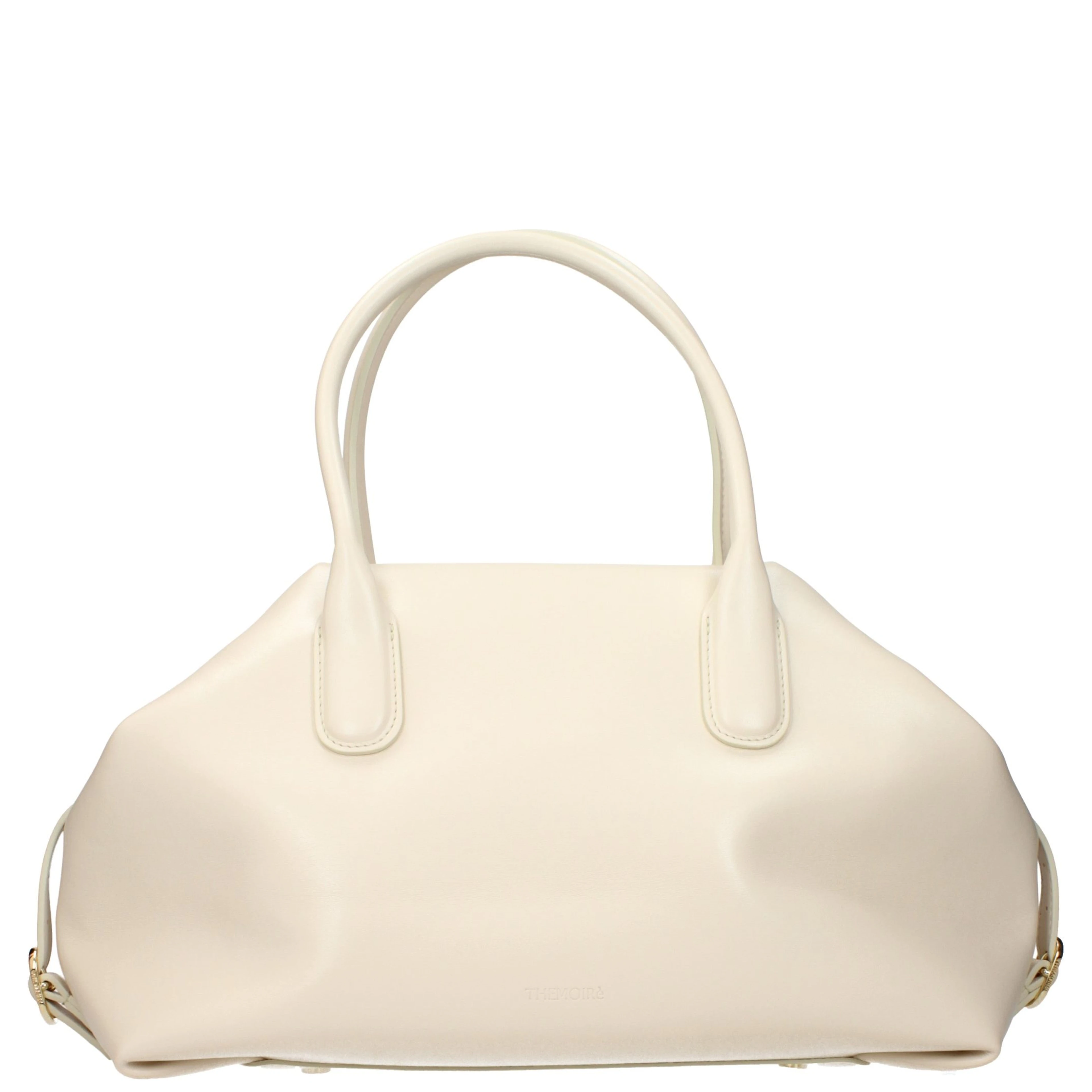 Beige Leather Handbag