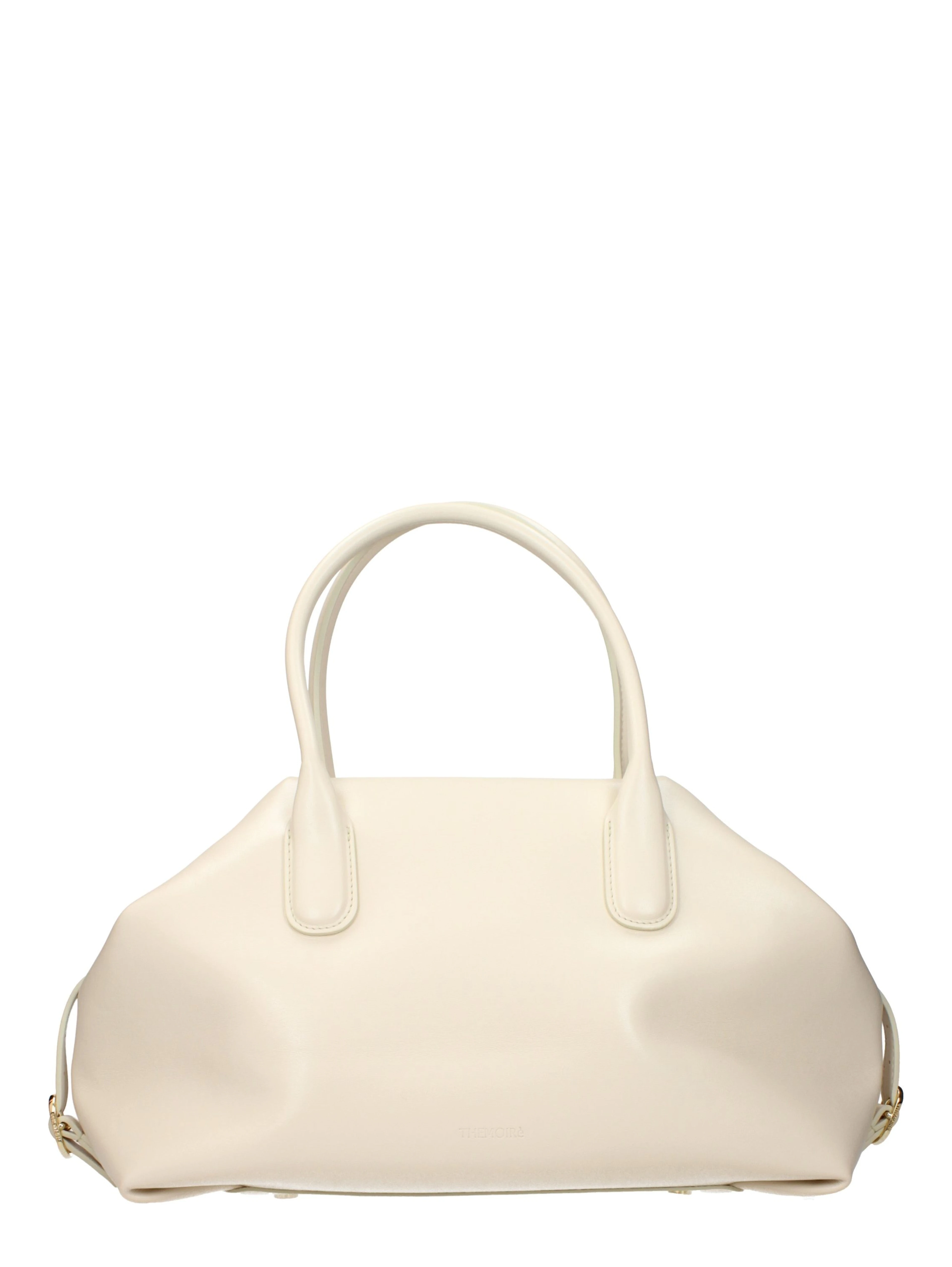 Beige Leather Handbag