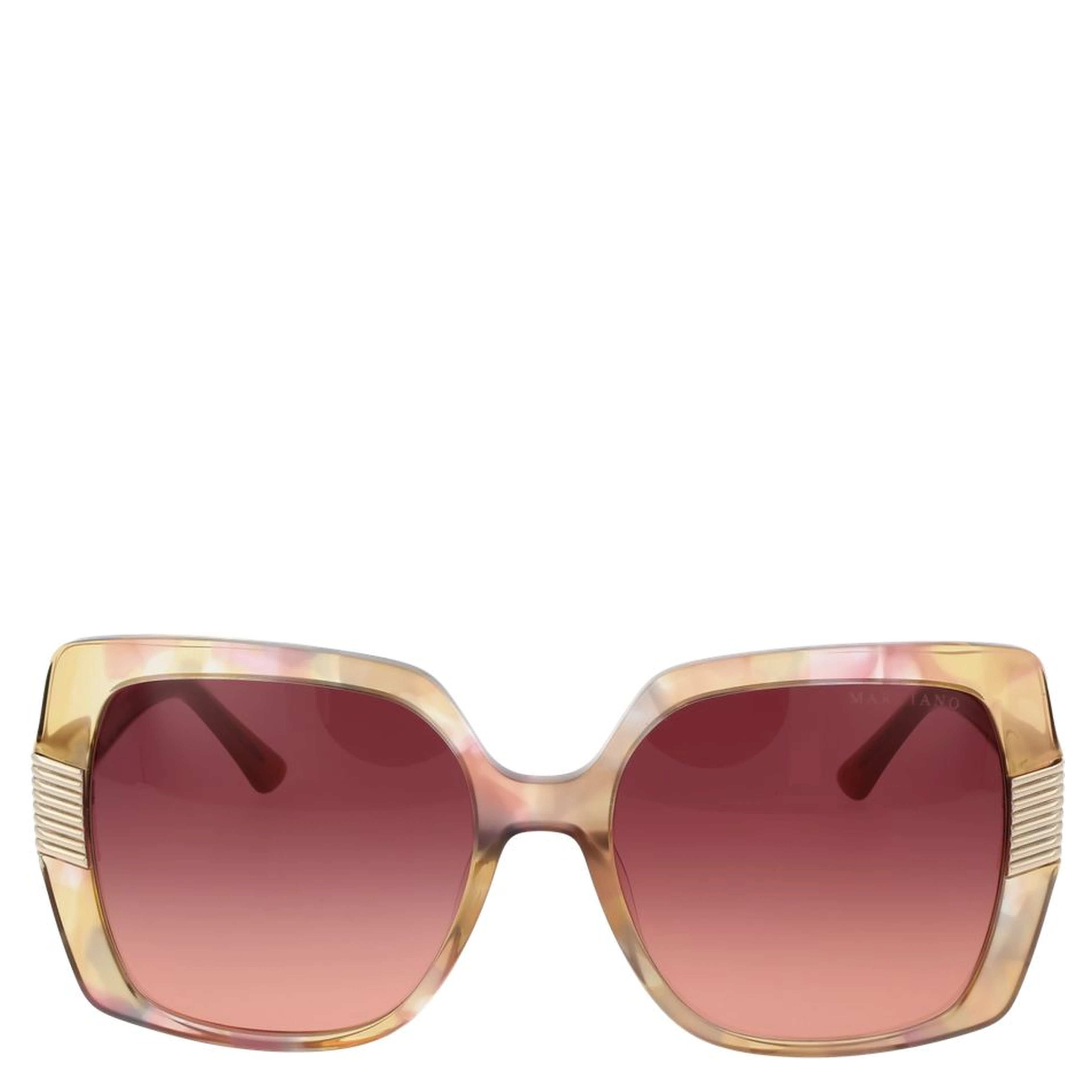 Beige Acetate Sunglasses