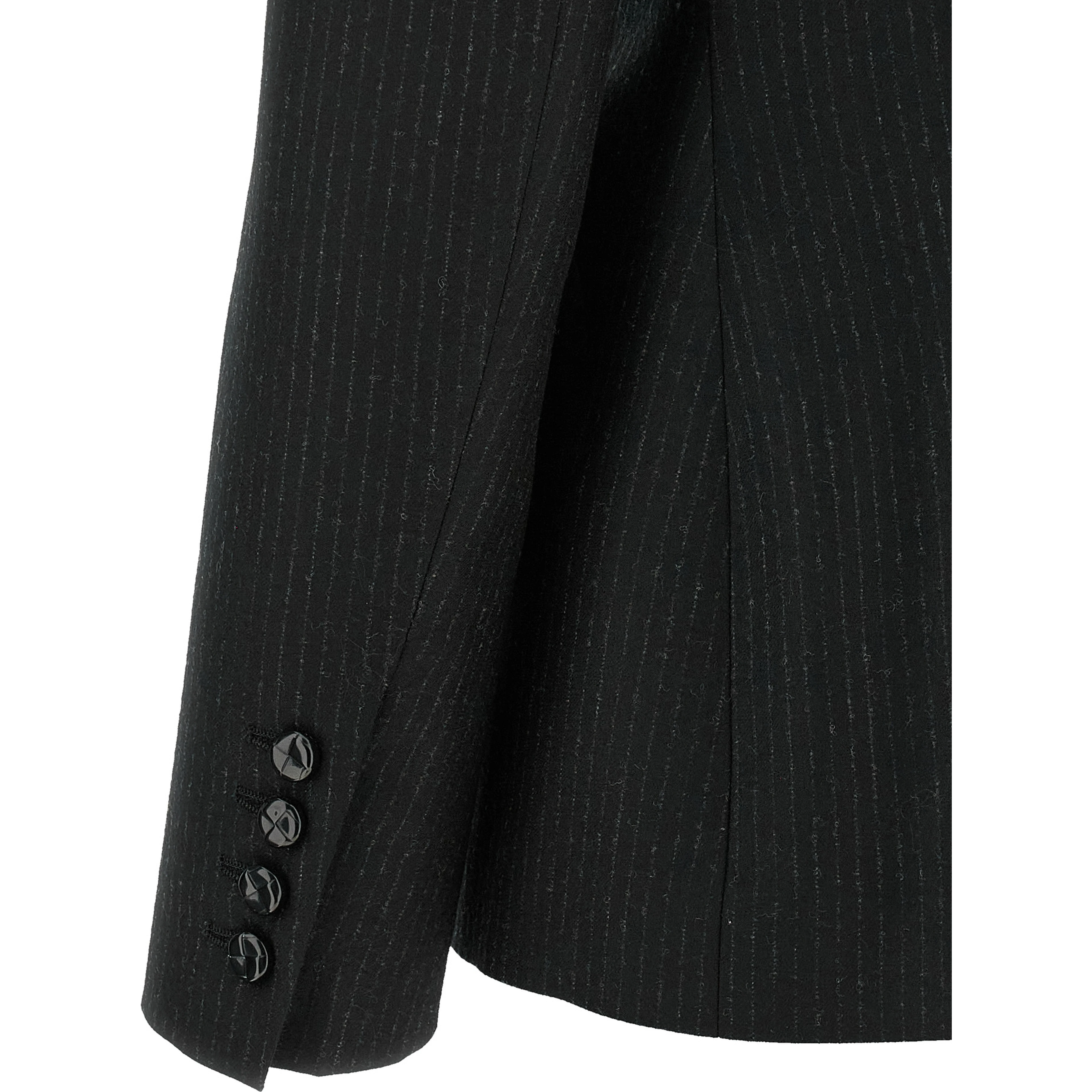 Black Virgin Wool Blazer