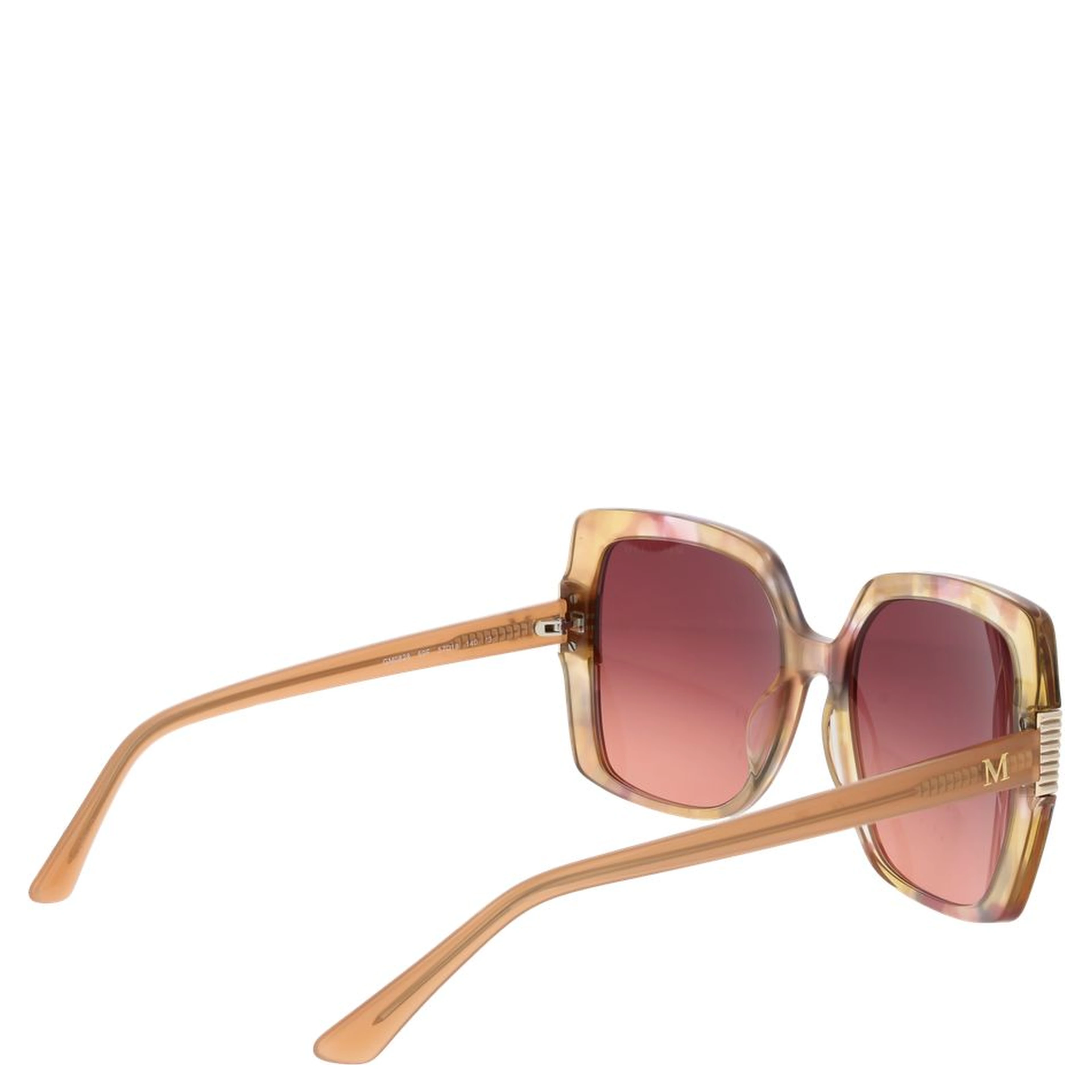 Beige Acetate Sunglasses