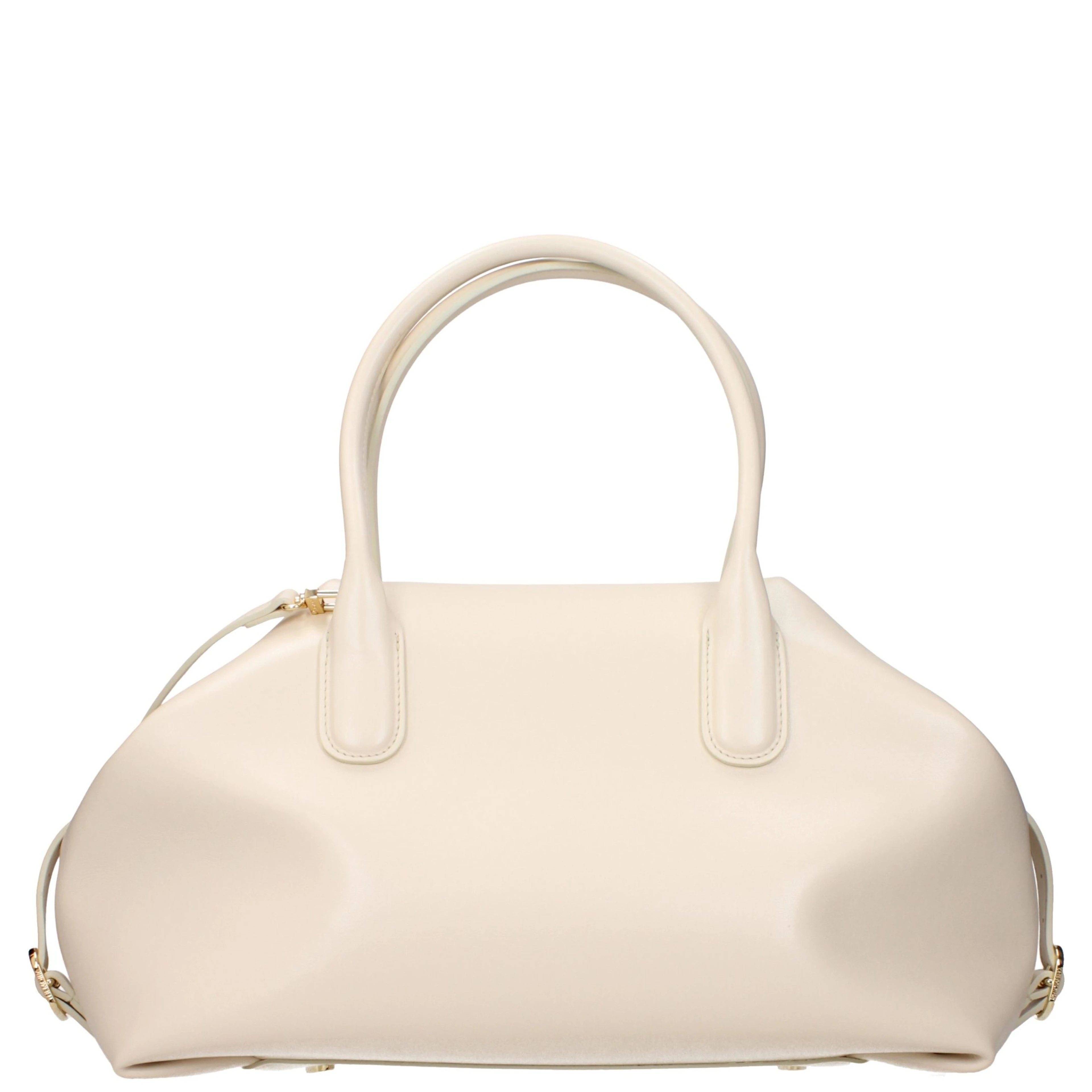 Beige Leather Handbag