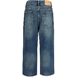 Blue Organic Cotton Relaxed Fit Jeans