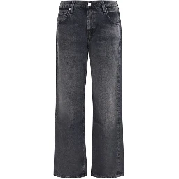 Black Organic Cotton Jeans Denim