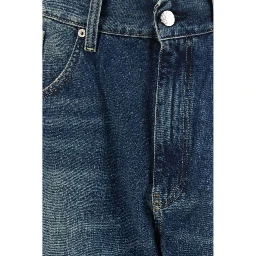 Blue Organic Cotton Relaxed Fit Jeans