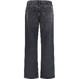 Black Organic Cotton Jeans Denim