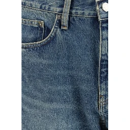 Blue Organic Cotton Relaxed Fit Jeans