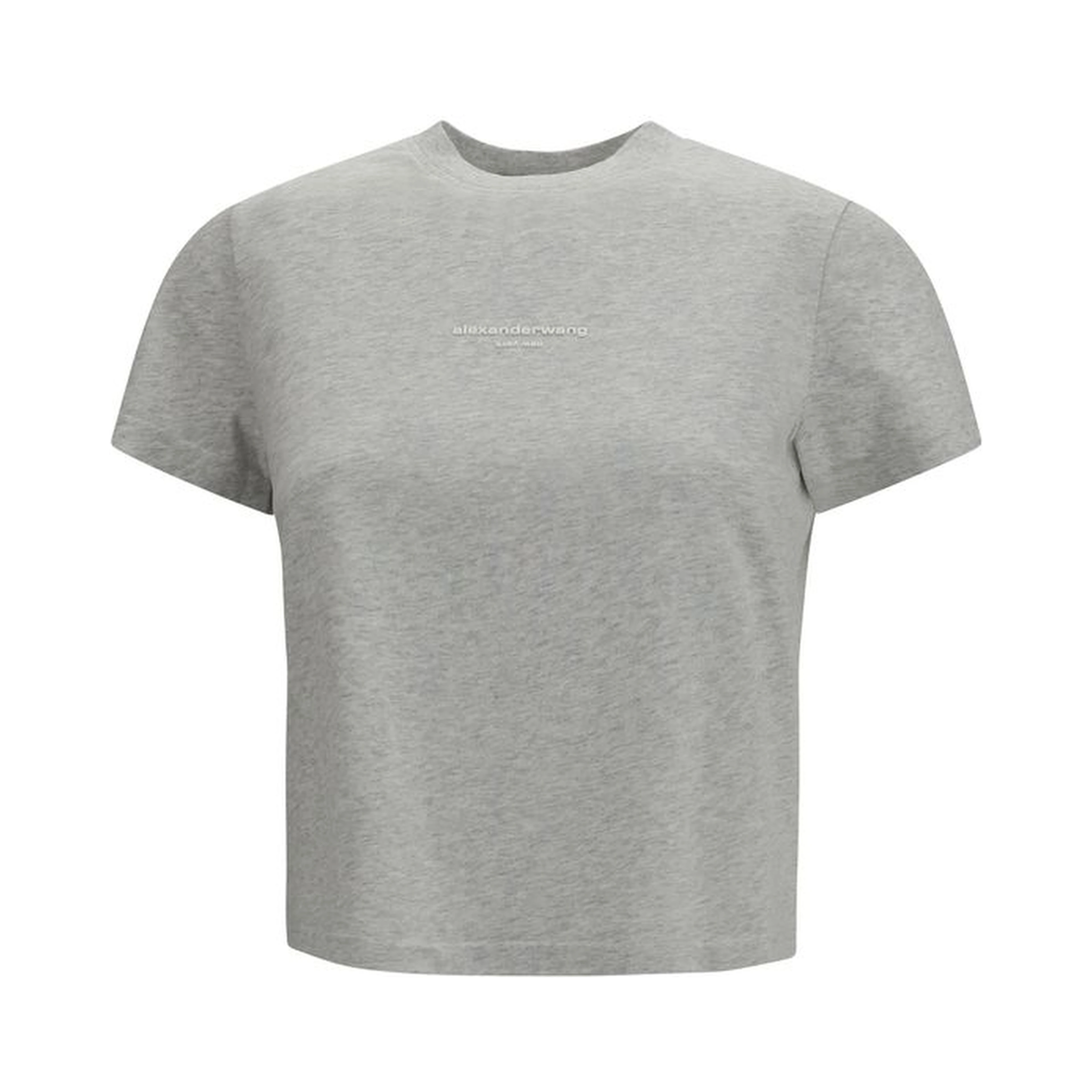 Gray Cotton T-Shirt