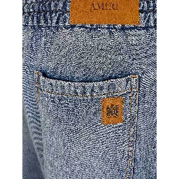 Wide-leg jeans with drawstring
