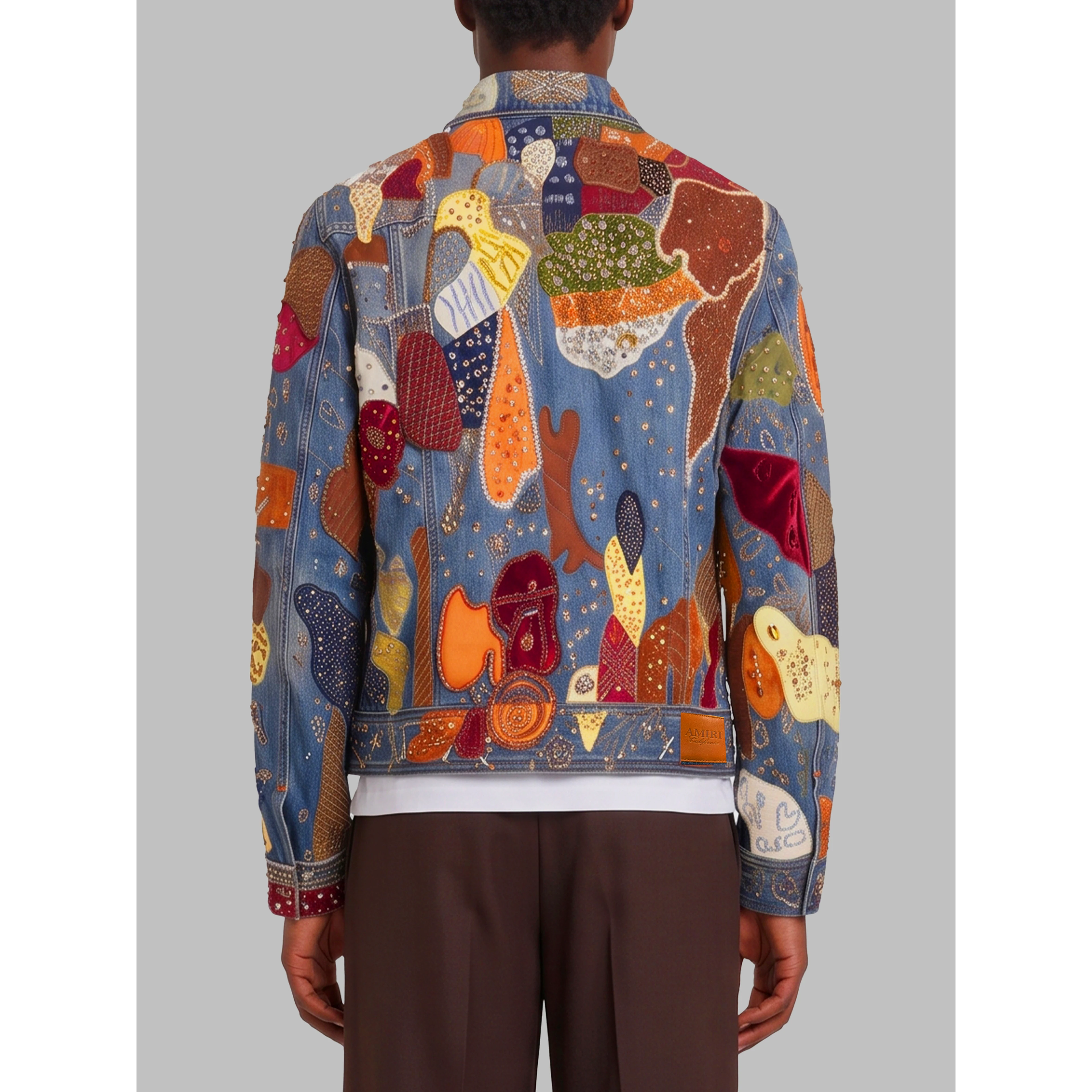 Embellished Trucker jacket