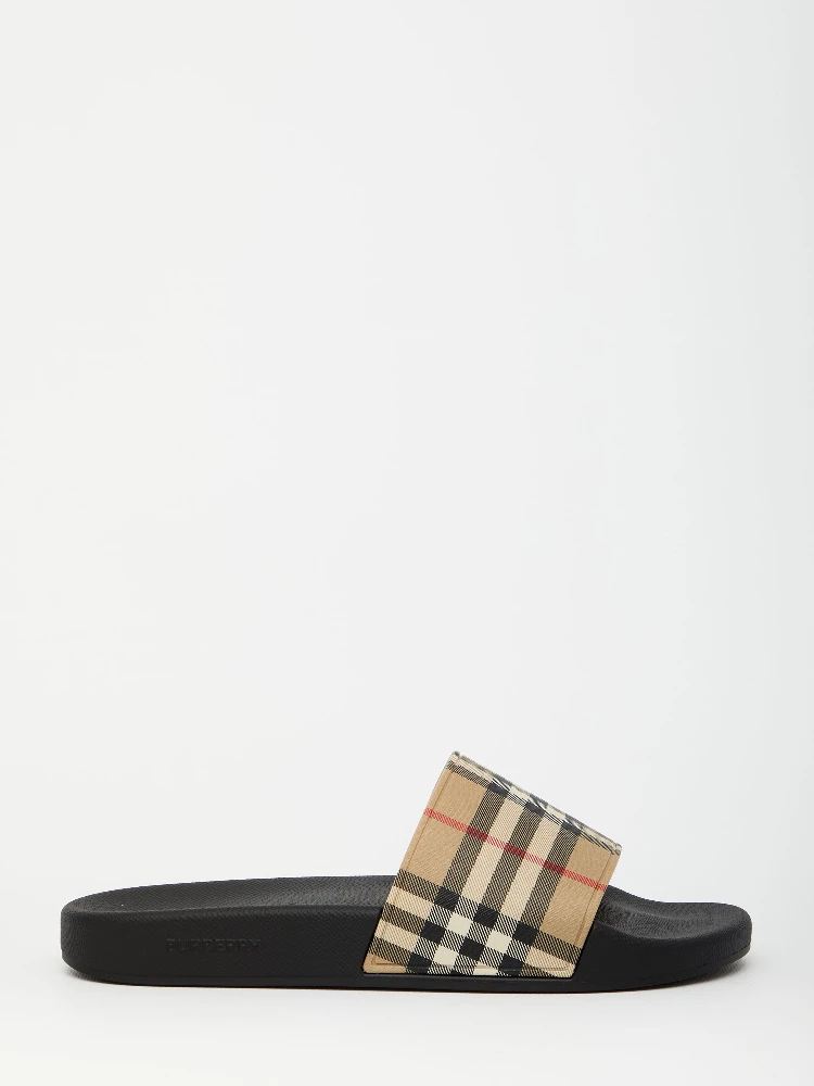 Vintage Check slippers
