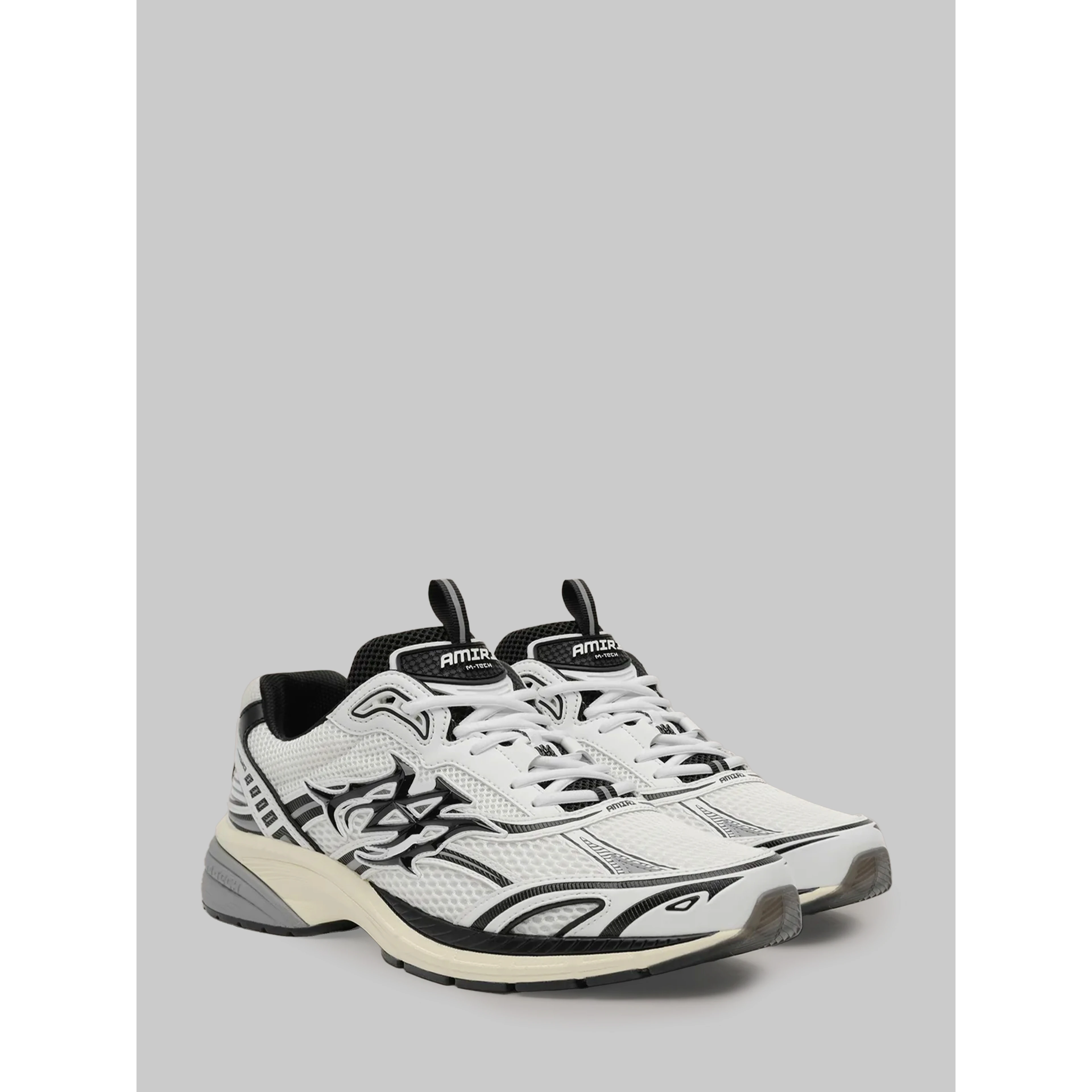 Black and white M-tech sneakers
