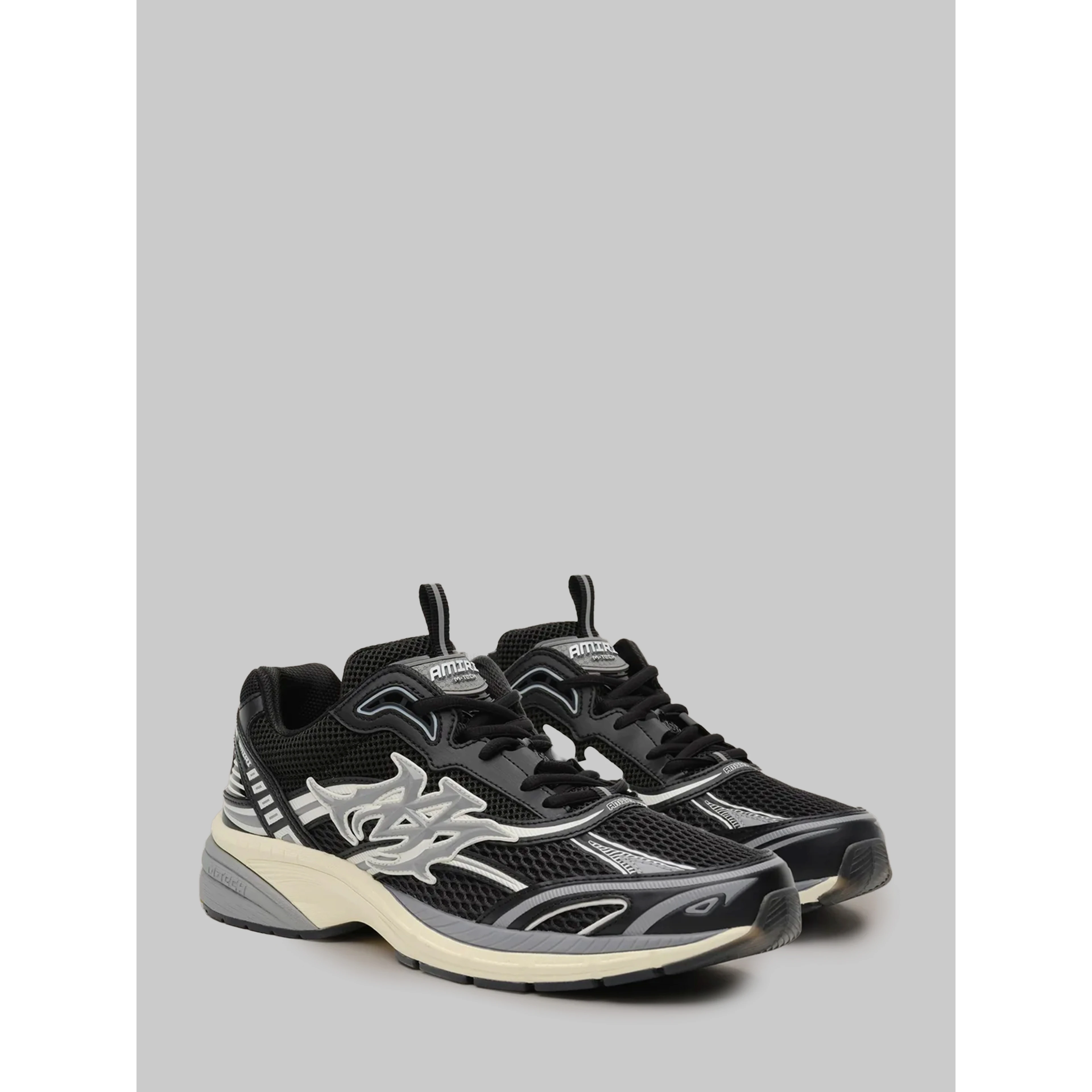 Black and grey M-tech sneakers