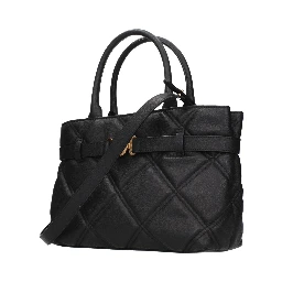 Black Leather Handbag