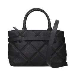 Black Leather Handbag