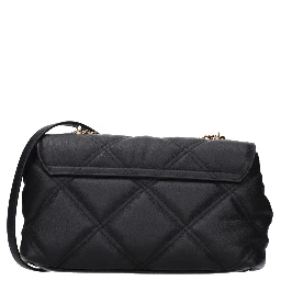 Black Leather Shoulder Bag