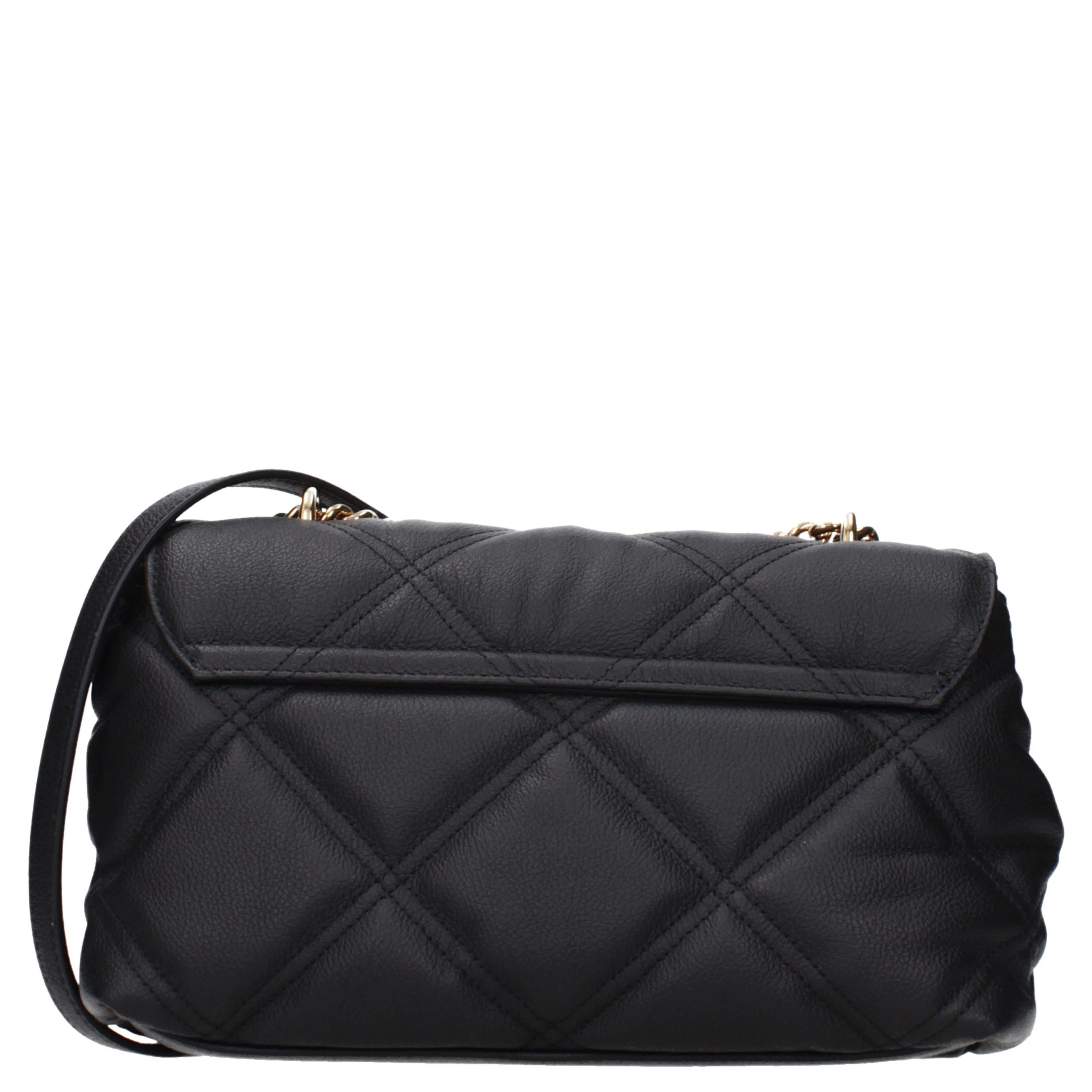 Black Leather Shoulder Bag