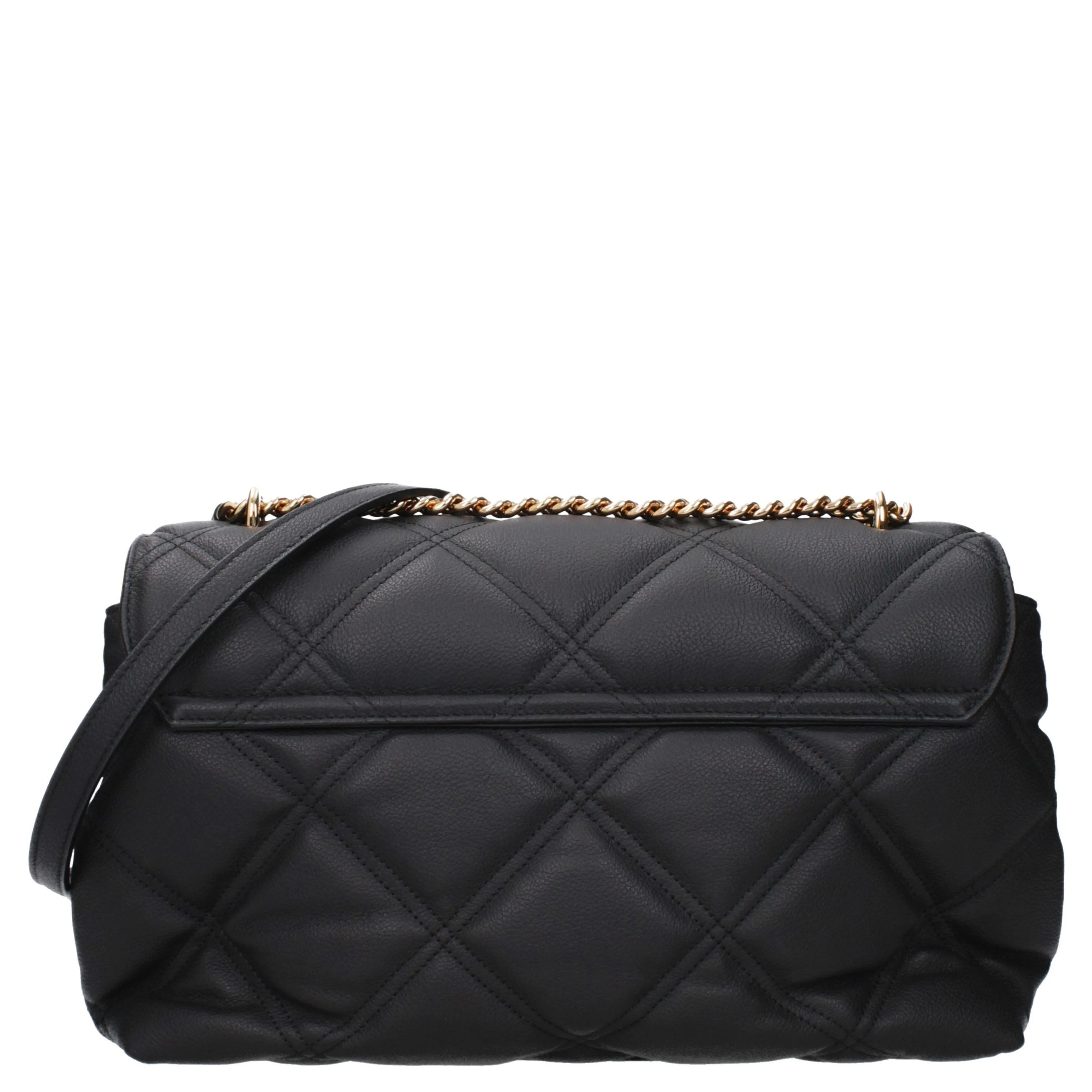 Black Leather Crossbody Bag