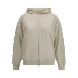 Beige Cotton Sweatshirt