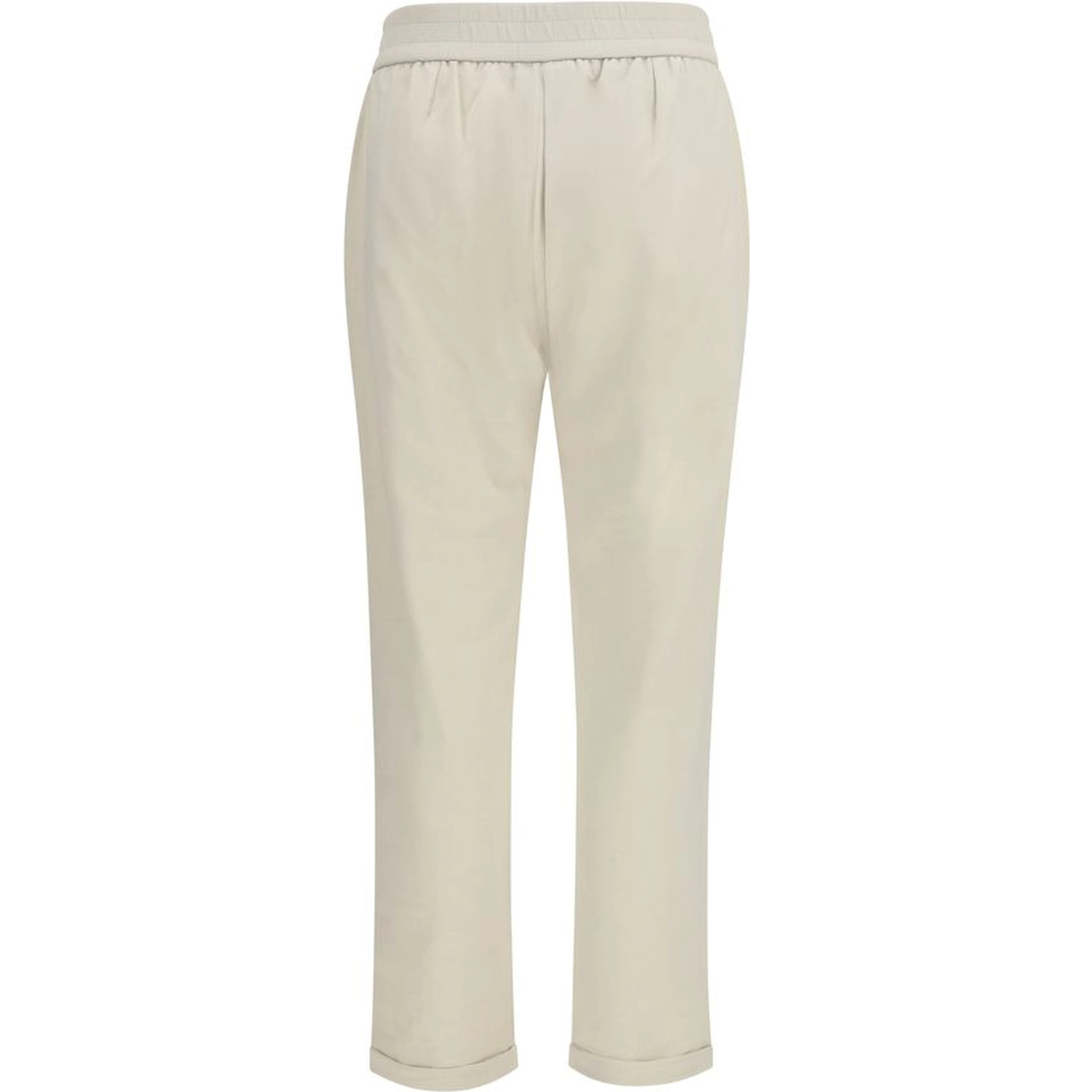 Beige Cotton Joggers (Workout Pants)