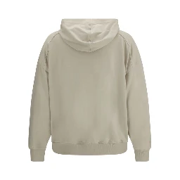 Beige Cotton Sweatshirt