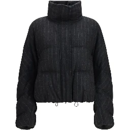 Gray Wool Oves Aries Full-Length Jacket