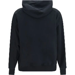 Black Cotton Sweatshirt